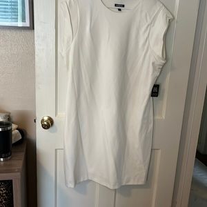 Express XL white dress